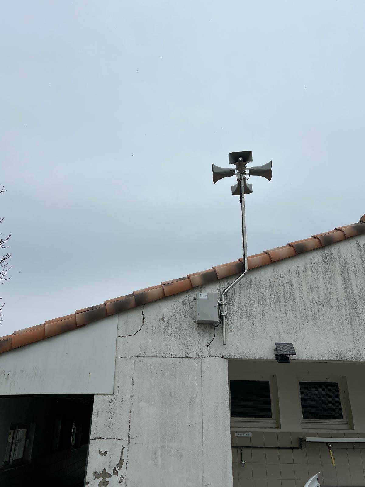 Sonorisation évacuation 