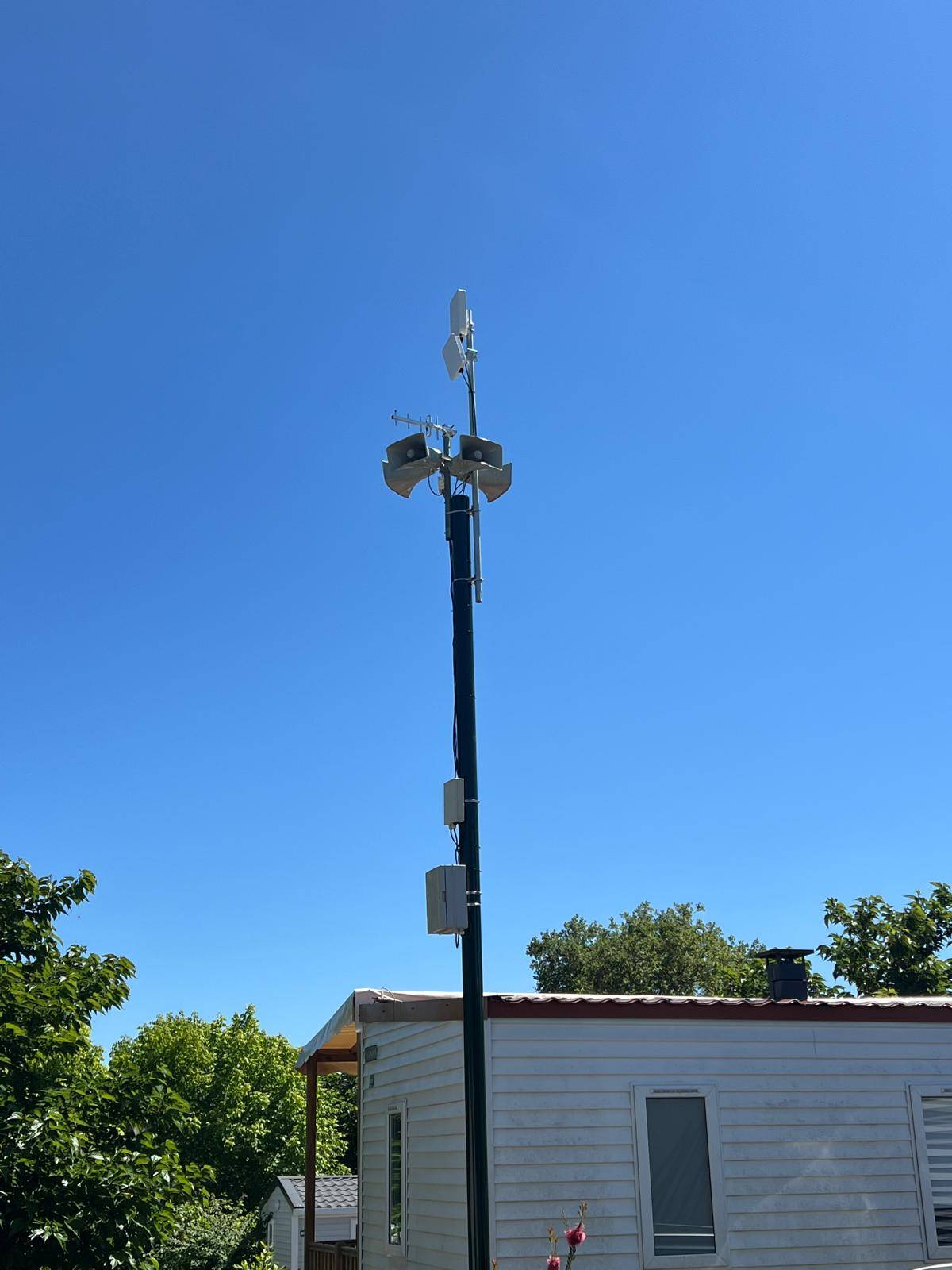 Installation d'un système d'alerte sonore évacuation