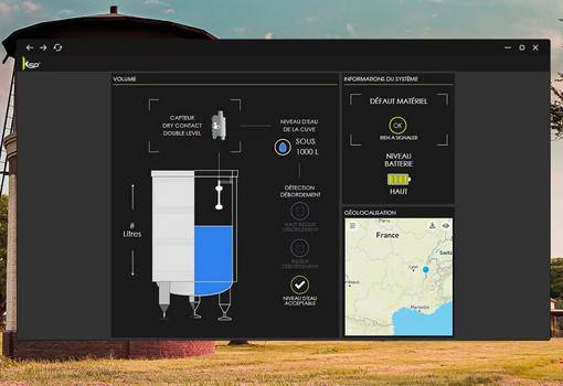 Capteurs IOT pour contrôler consommation pompe à Gasoil Aude