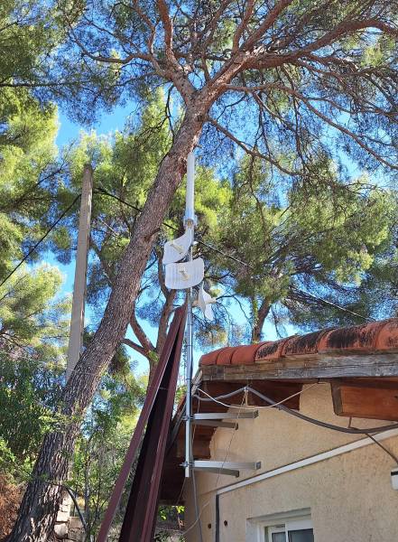 Installation des ponts wifi au camping Ceyrest dans les Bouches du Rhône 13600