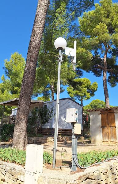 Installation des ponts wifi au camping Ceyrest dans les Bouches du Rhône 13600