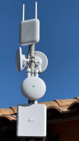 Mise en place de 3 ponts + Antenne WiFi 7 Outdoor