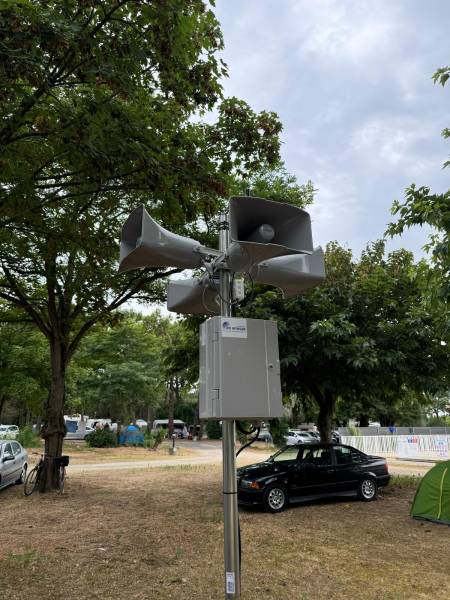 Système d'alerte sonore évacuation 