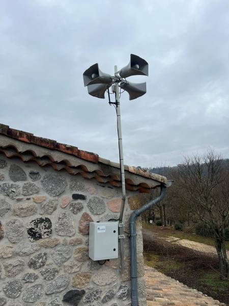 Système d'alerte sonore évacuation 