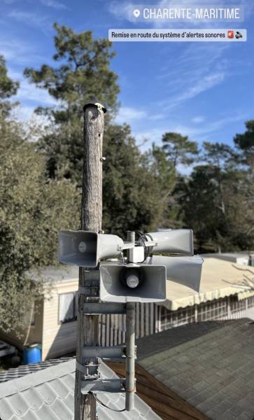 Système alerte sonore évacuation