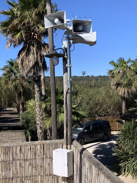 Équipement sans fil pour alerte sonore à Ramatuelle