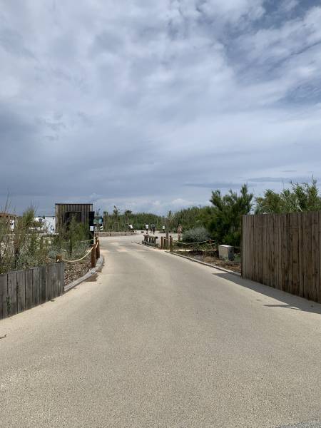 aire de camping car de Ramatuelle dans le Var