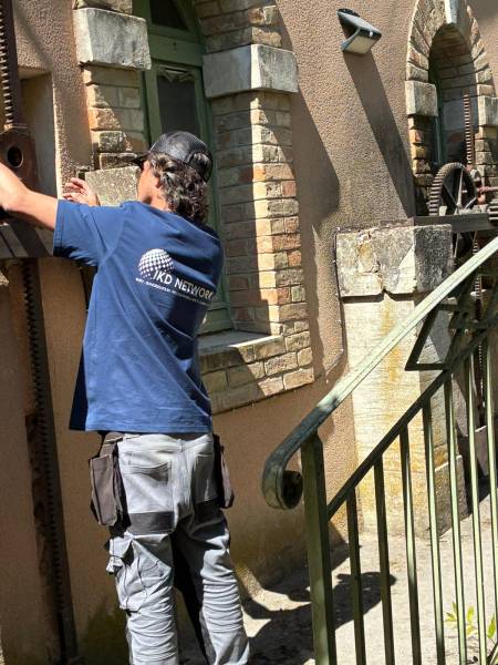 Installation d'une borne WiFi 